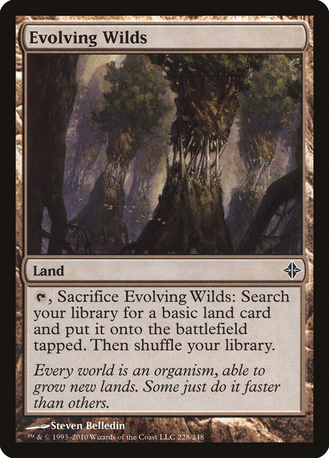 Terras em Desenvolvimento / Evolving Wilds - Magic: The Gathering - MoxLand