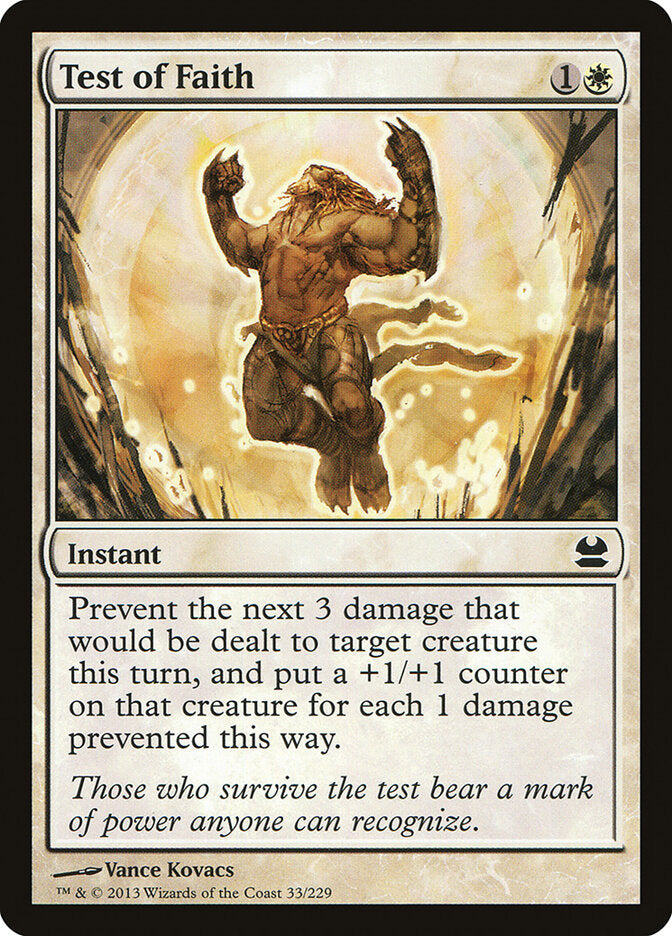 Teste de Fé / Test of Faith - Magic: The Gathering - MoxLand