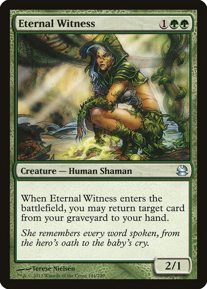 Testemunha Eterna / Eternal Witness - Magic: The Gathering - MoxLand