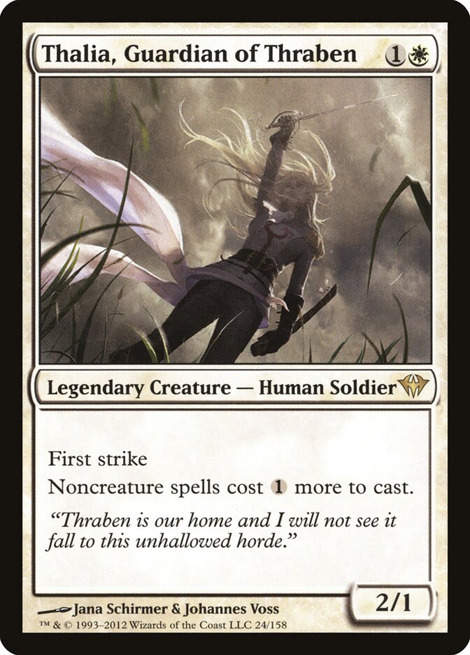 Thalia, Guardiã de Thraben / Thalia, Guardian of Thraben - Magic: The Gathering - MoxLand