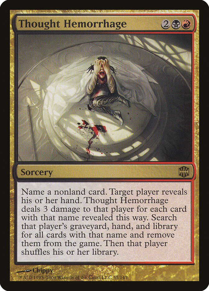 Hemorragia de Pensamentos / Thought Hemorrhage - Magic: The Gathering - MoxLand