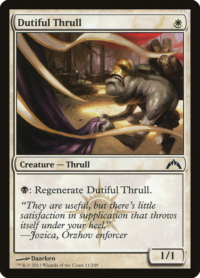 Thrull Obediente / Dutiful Thrull