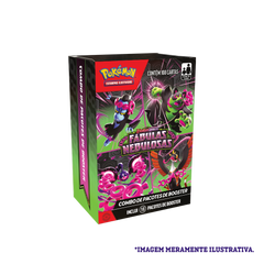 Combo de Boosters - Escarlate e Violeta - Fábulas Nebulosas - Pokémon TCG - MoxLand