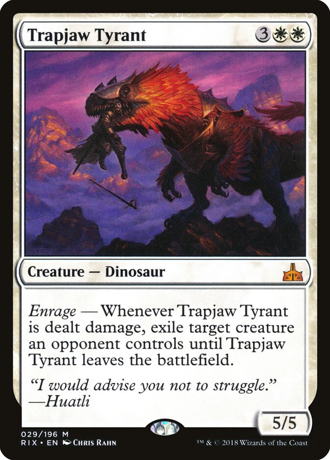 Tirano Armandíbula / Trapjaw Tyrant - Magic: The Gathering - MoxLand