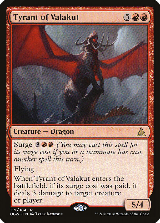 Tirano de Valakut / Tyrant of Valakut - Magic: The Gathering - MoxLand