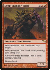 Titã Sono-Profundo / Deep-Slumber Titan - Magic: The Gathering - MoxLand