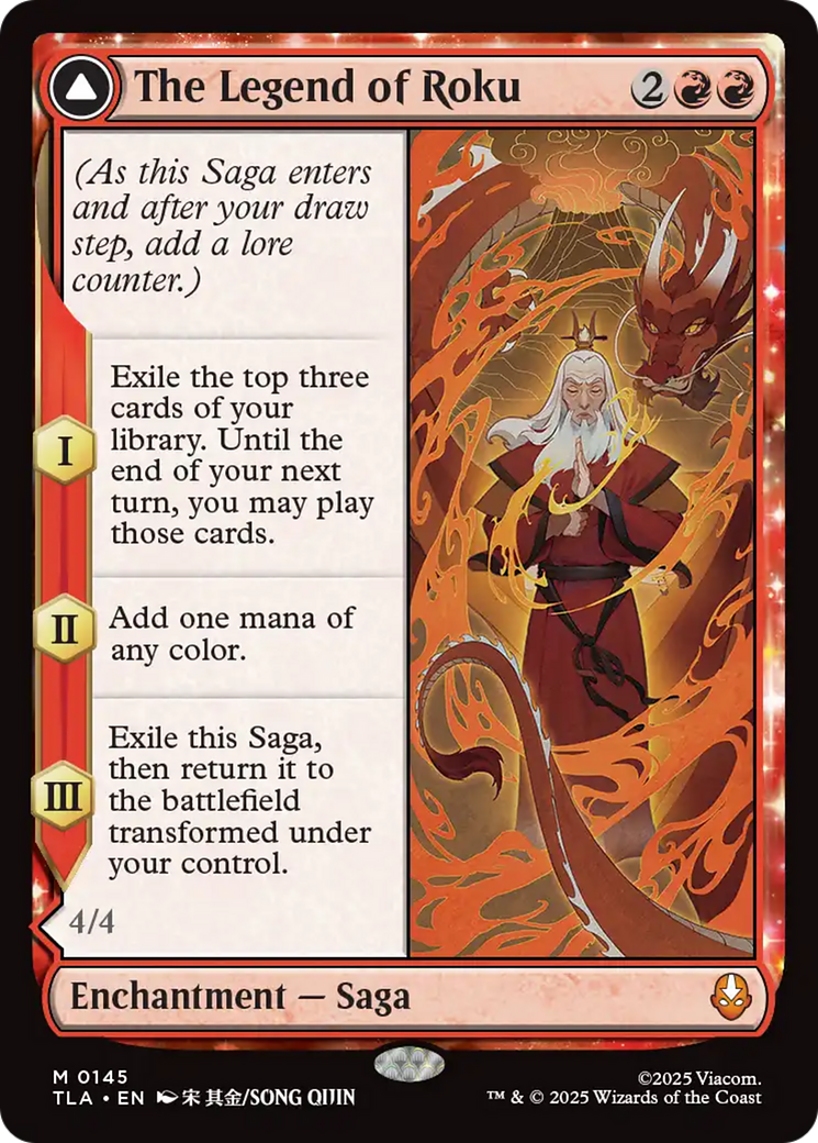 A Lenda de Roku / The Legend of Roku - Magic: The Gathering - MoxLand