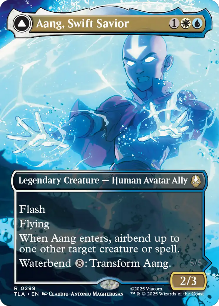 Aang, Salvador Ágil / Aang, Swift Savior - Magic: The Gathering - MoxLand