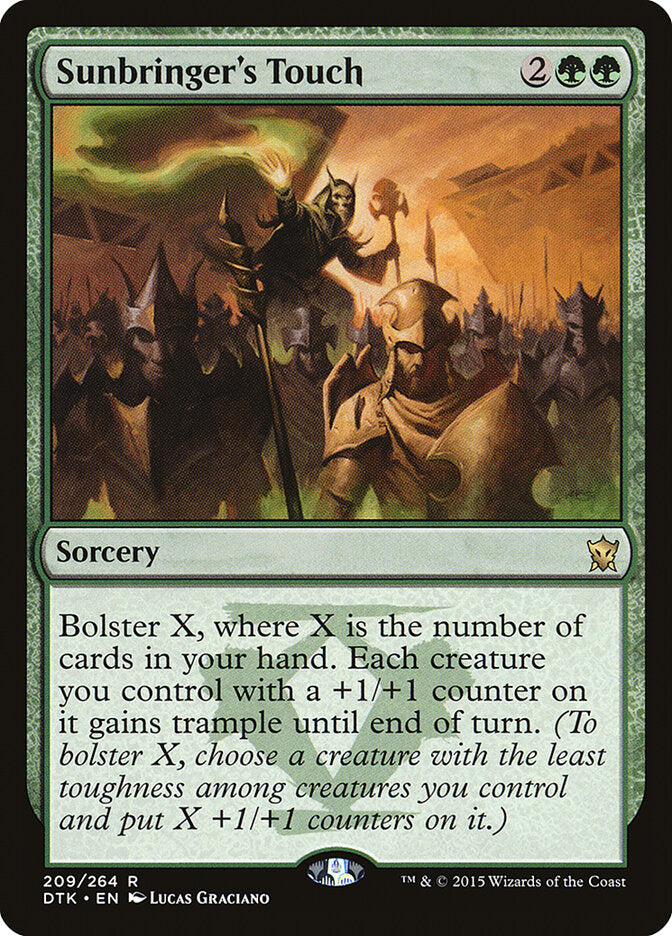 Toque do Evocador Solar / Sunbringer's Touch - Magic: The Gathering - MoxLand