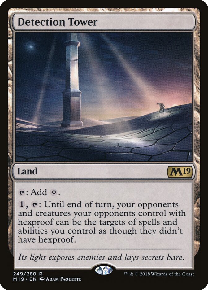 Torre de Detecção / Detection Towe