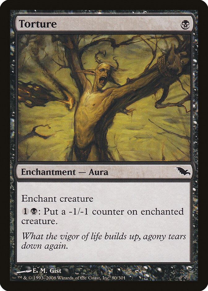 Tortura / Torture - Magic: The Gathering - MoxLand
