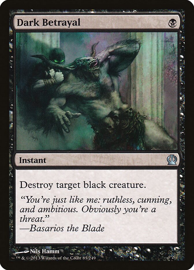 Traição Sombria / Dark Betrayal - Magic: The Gathering - MoxLand