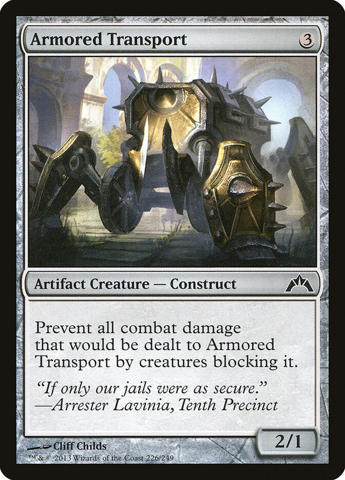 Transporte Blindado / Armored Transport - Magic: The Gathering - MoxLand