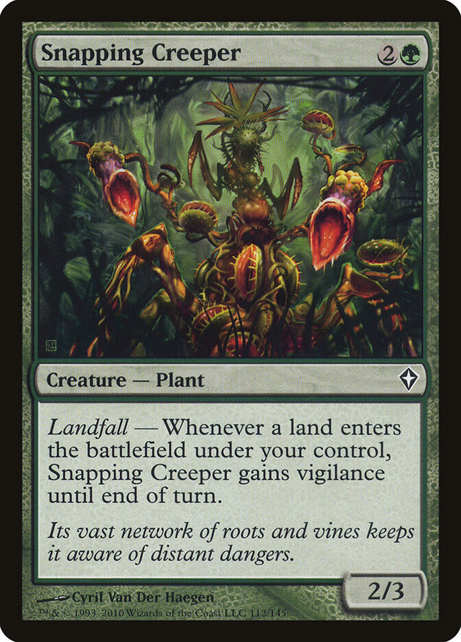Trepadeira Dentada / Snapping Creeper - Magic: The Gathering - MoxLand