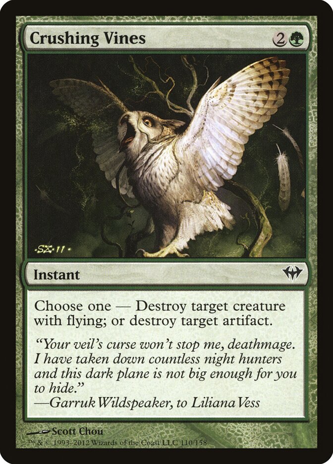 Trepadeira Esmagadora / Crushing Vines - Magic: The Gathering - MoxLand