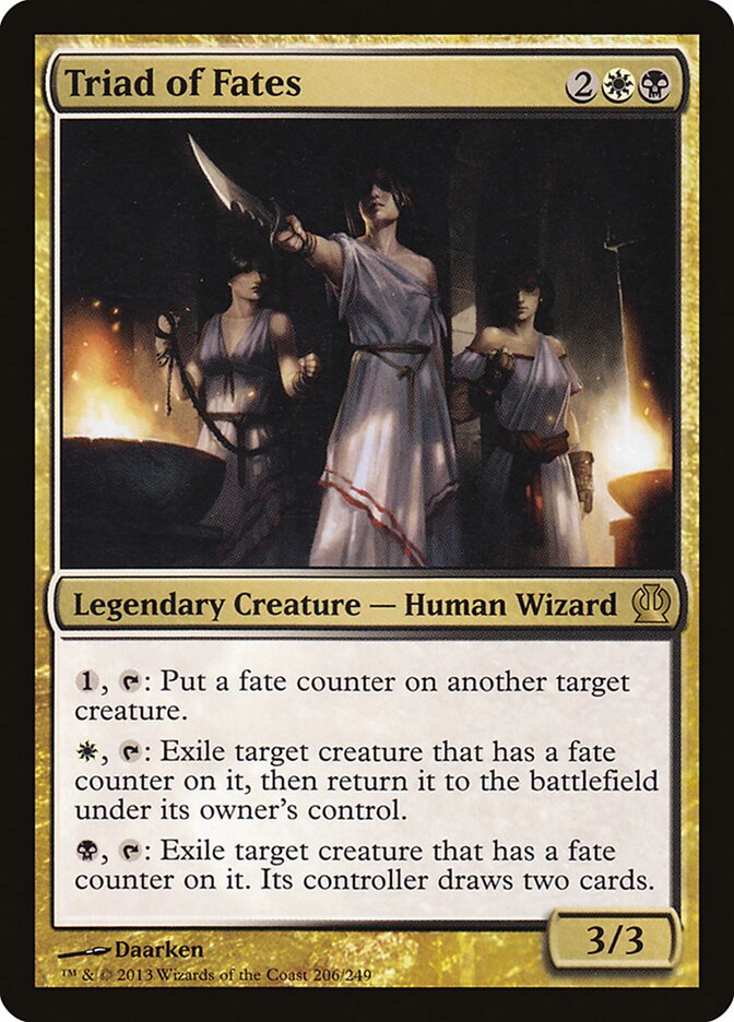 Tríade dos Destinos / Triad of Fates - Magic: The Gathering - MoxLand