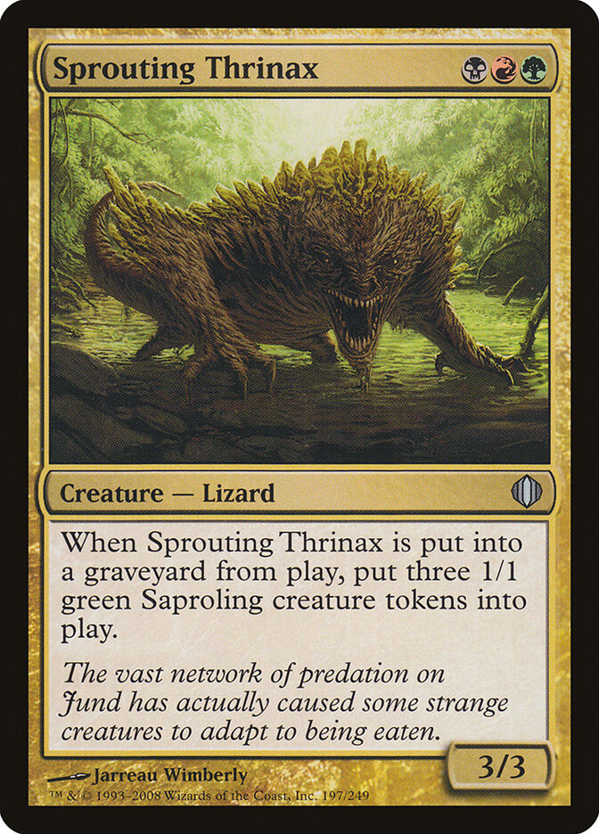 Trinax Germinante / Sprouting Thrinax - Magic: The Gathering - MoxLand