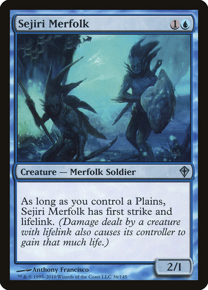 Tritão de Sejiri / Sejiri Merfolk - Magic: The Gathering - MoxLand