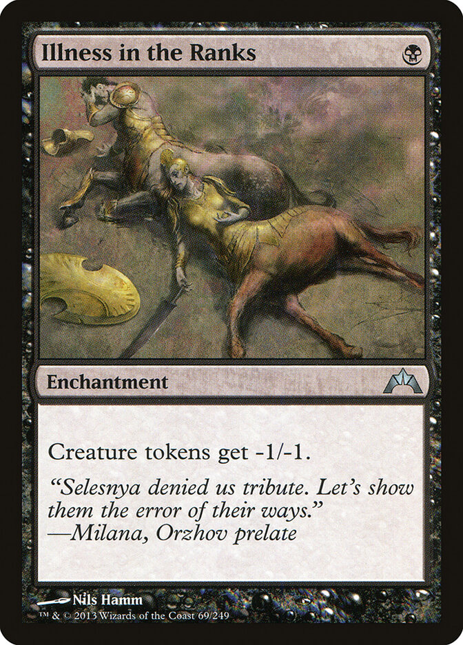 Tropas Enfermas / Illness in the Ranks - Magic: The Gathering - MoxLand