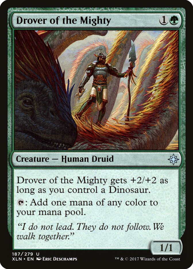 Tropeiro do Poderoso / Drover of the Mighty - Magic: The Gathering - MoxLand