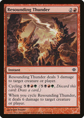 Trovão Ressonante / Resounding Thunder - Magic: The Gathering - MoxLand