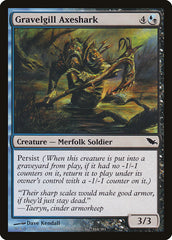 Tubarão-Machado Petreobrânquio / Gravelgill Axeshark - Magic: The Gathering - MoxLand