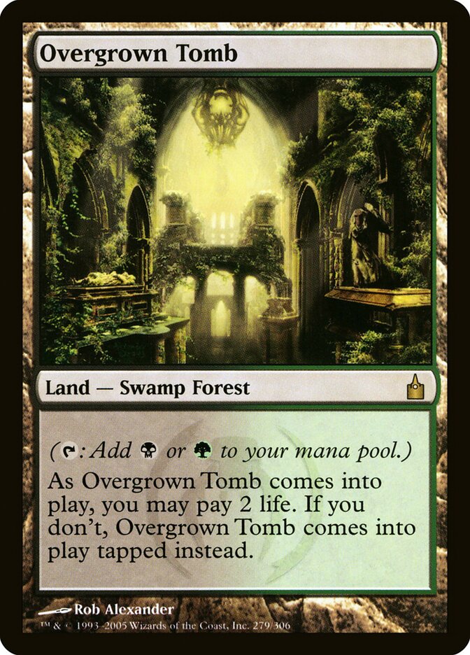 Tumba Abandonada / Overgrown Tomb - Magic: The Gathering - MoxLand