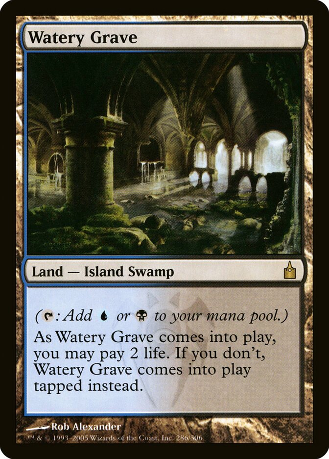 Túmulo Aquático / Watery Grave - Magic: The Gathering - MoxLand
