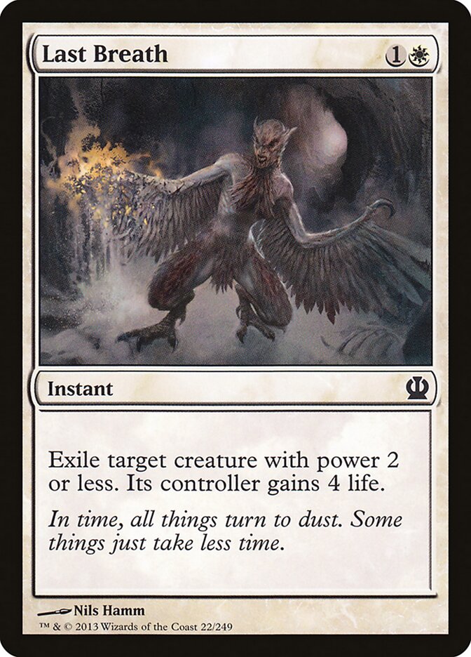 Último Fôlego / Last Breath - Magic: The Gathering - MoxLand