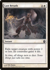 Último Fôlego / Last Breath - Magic: The Gathering - MoxLand