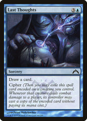 Últimos Pensamentos / Last Thoughts - Magic: The Gathering - MoxLand
