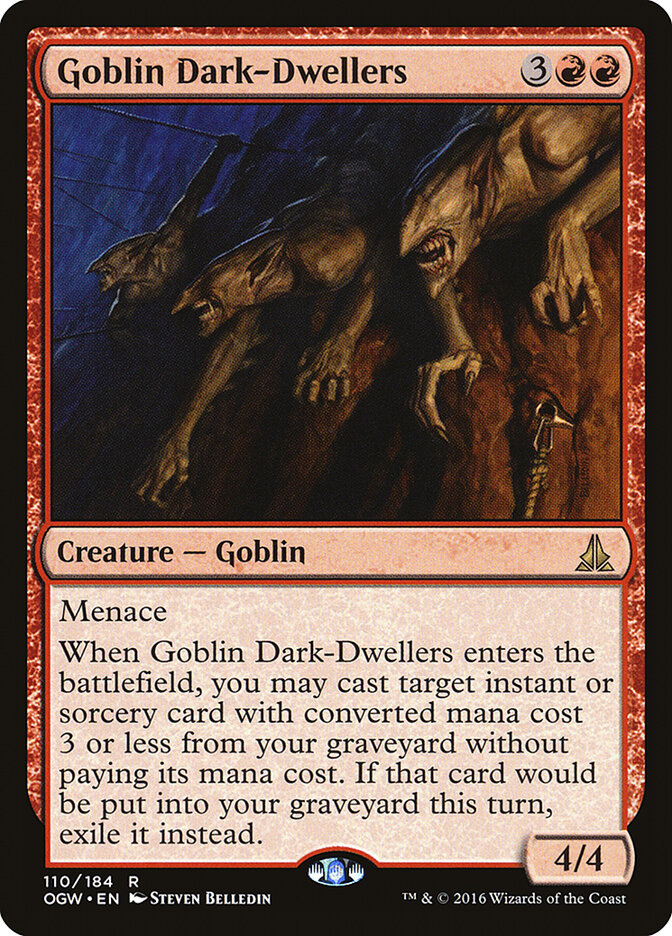 Umbrígeos Goblins / Goblin Dark-Dwellers - Magic: The Gathering - MoxLand