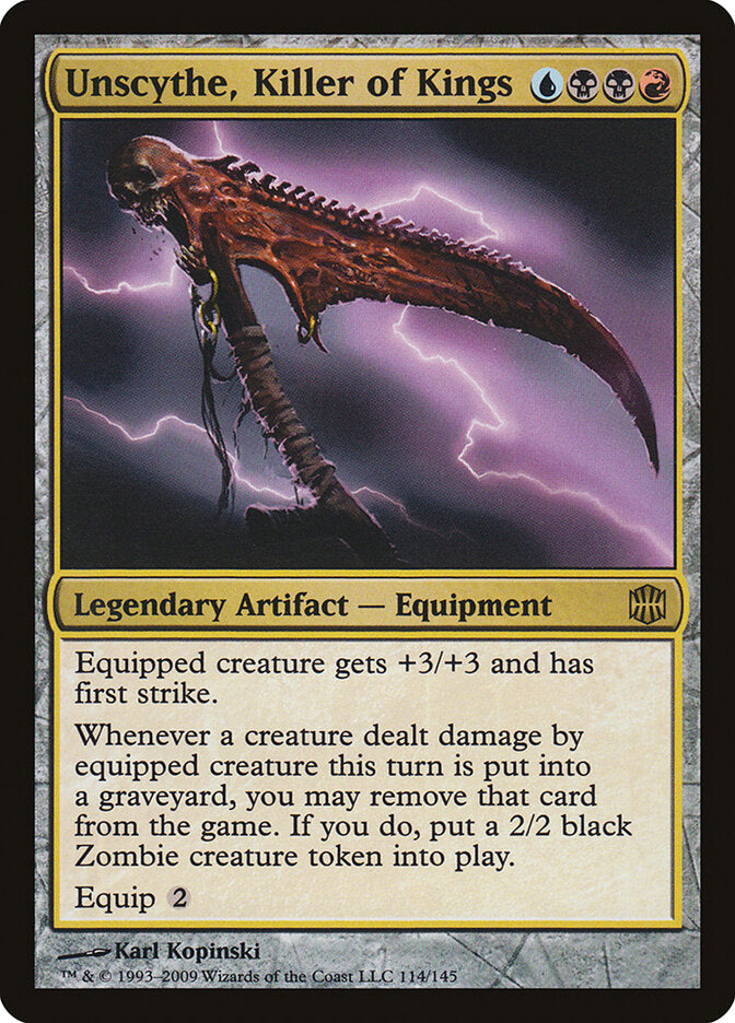 Foice Macabra, Matadora de Reis / Unscythe, Killer of Kings - Magic: The Gathering - MoxLand
