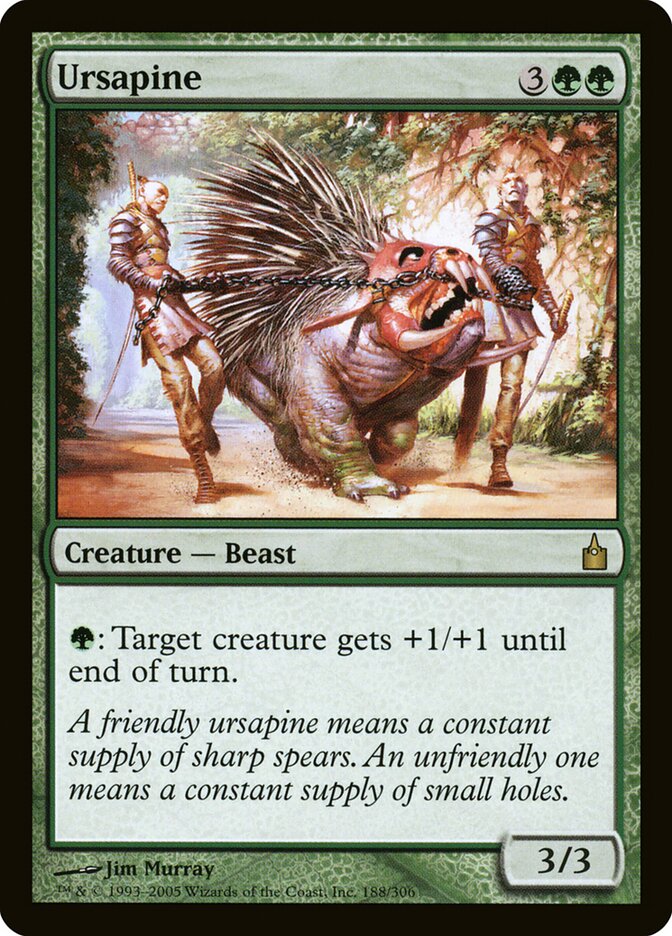 Urso-Espinho / Ursapine - Magic: The Gathering - MoxLand