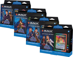 Commander Doctor Who - 1 Deck de cada - Magic: The Gathering - MoxLand