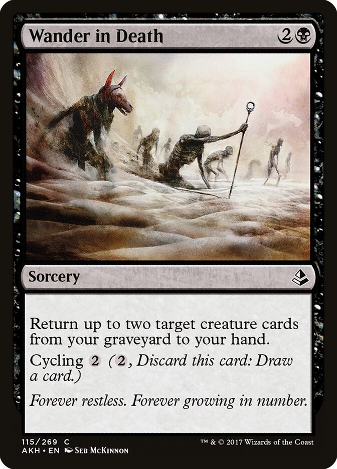 Vagar na Morte / Wander in Death - Magic: The Gathering - MoxLand