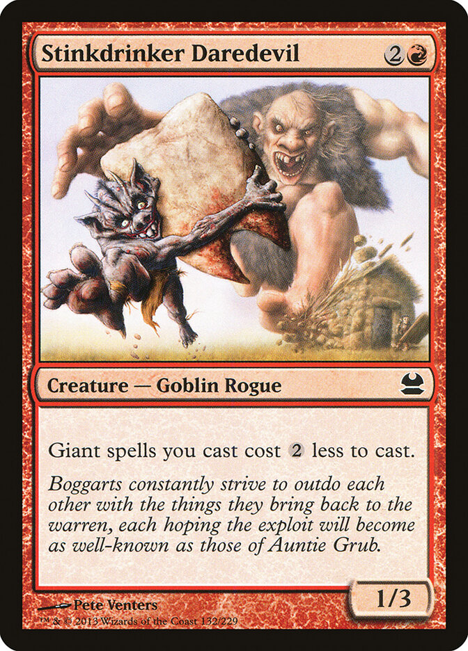 Valentão de Bebumtinga / Stinkdrinker Daredevil - Magic: The Gathering - MoxLand