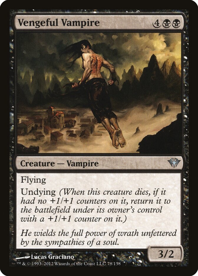 Vampiro Vingativo / Vengeful Vampire - Magic: The Gathering - MoxLand