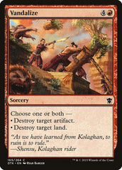 Vandalizar / Vandalize - Magic: The Gathering - MoxLand