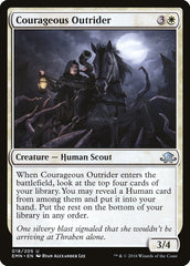 Vanguardeira Corajosa / Courageous Outrider - Magic: The Gathering - MoxLand