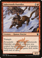 Vanguardeiro Dente-de-sabre / Sabertooth Outrider - Magic: The Gathering - MoxLand