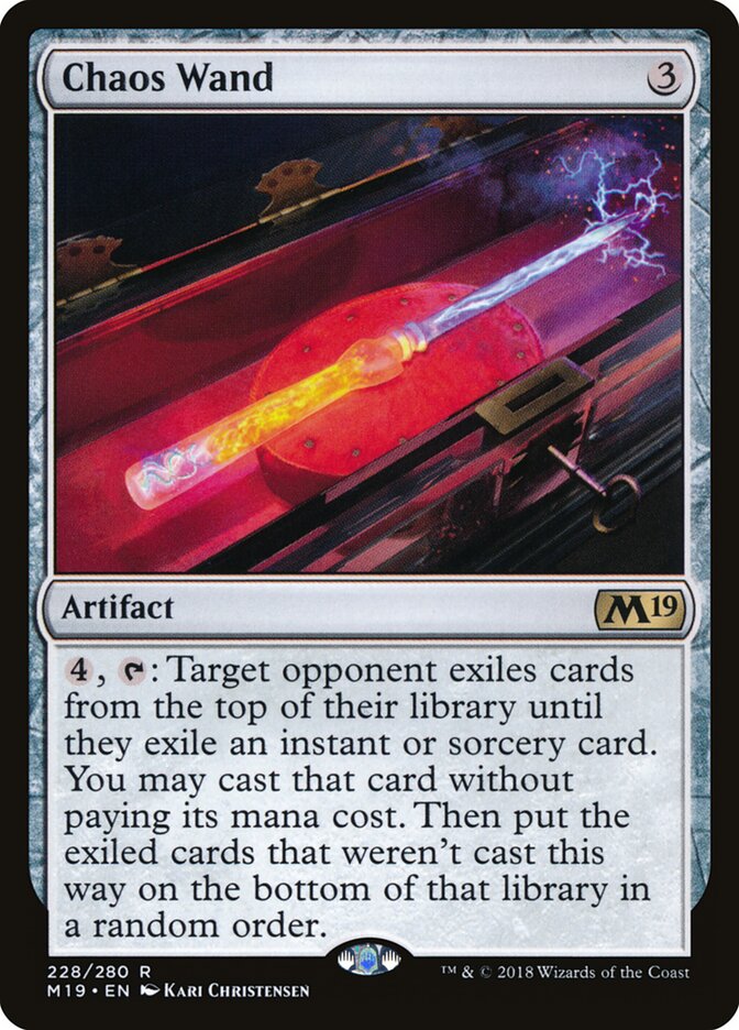 Varinha do Caos / Chaos Wand - Magic: The Gathering - MoxLand