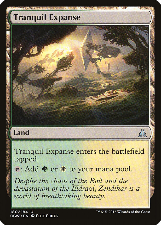 Vastidão Tranquila / Tranquil Expanse - Magic: The Gathering - MoxLand