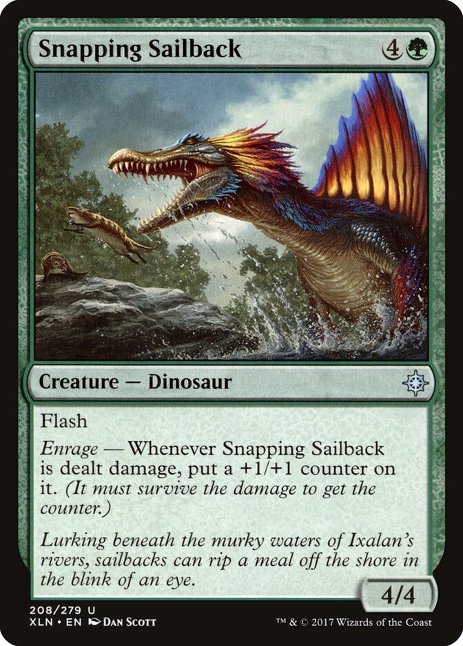 Veladorso Abocanhador / Snapping Sailback - Magic: The Gathering - MoxLand