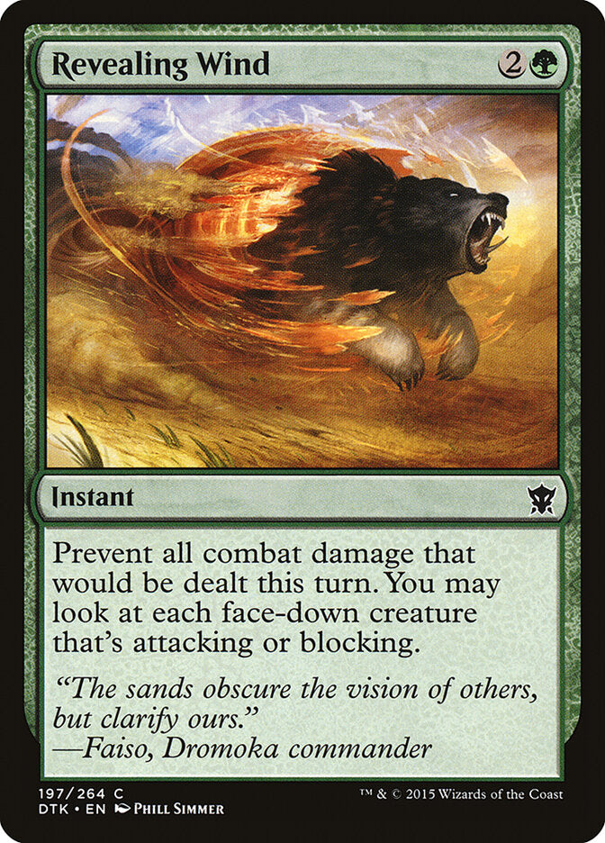 Vento Revelador / Revealing Wind - Magic: The Gathering - MoxLand