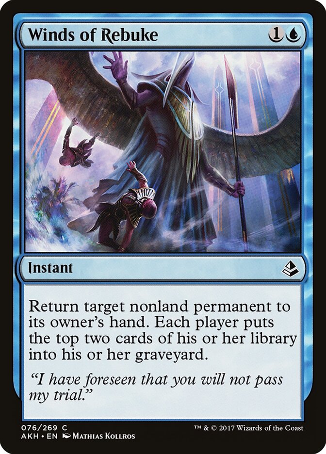 Ventos da Repreensão / Winds of Rebuke - Magic: The Gathering - MoxLand