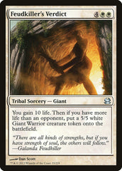 Veredito de Feudocida / Feudkiller’s Verdict - Magic: The Gathering - MoxLand
