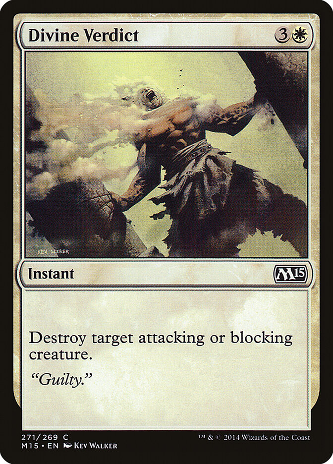 Veredito Divino / Divine Verdict - Magic: The Gathering - MoxLand