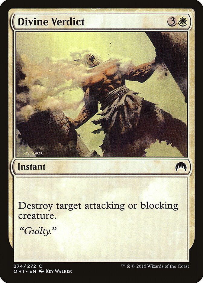 Veredito Divino / Divine Verdict - Magic: The Gathering - MoxLand