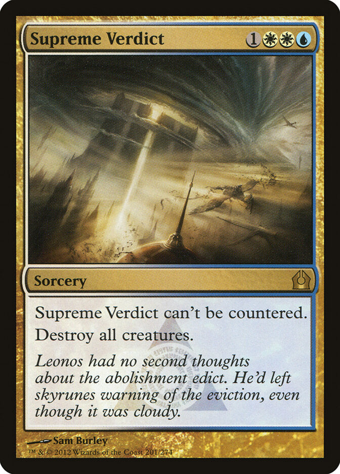 Veredito Supremo / Supreme Verdict - Magic: The Gathering - MoxLand